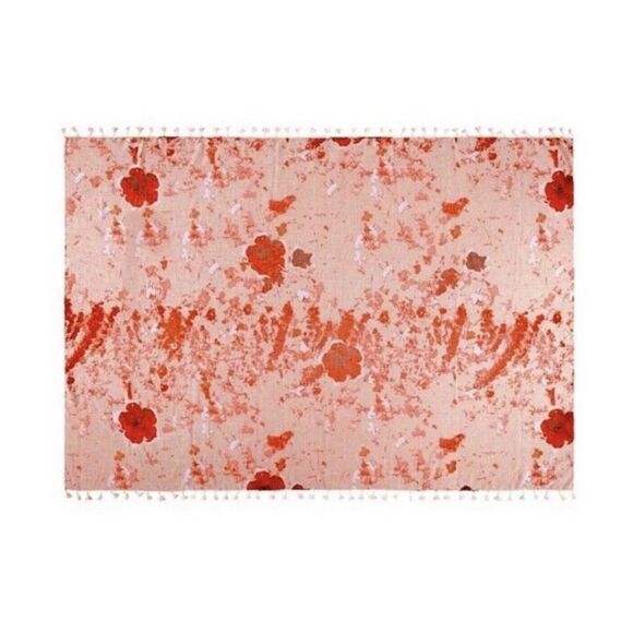 Peter Som Dream Floral Sarong - Rose Quartz - One Size - MSRP $195 - Picture 4 of 8